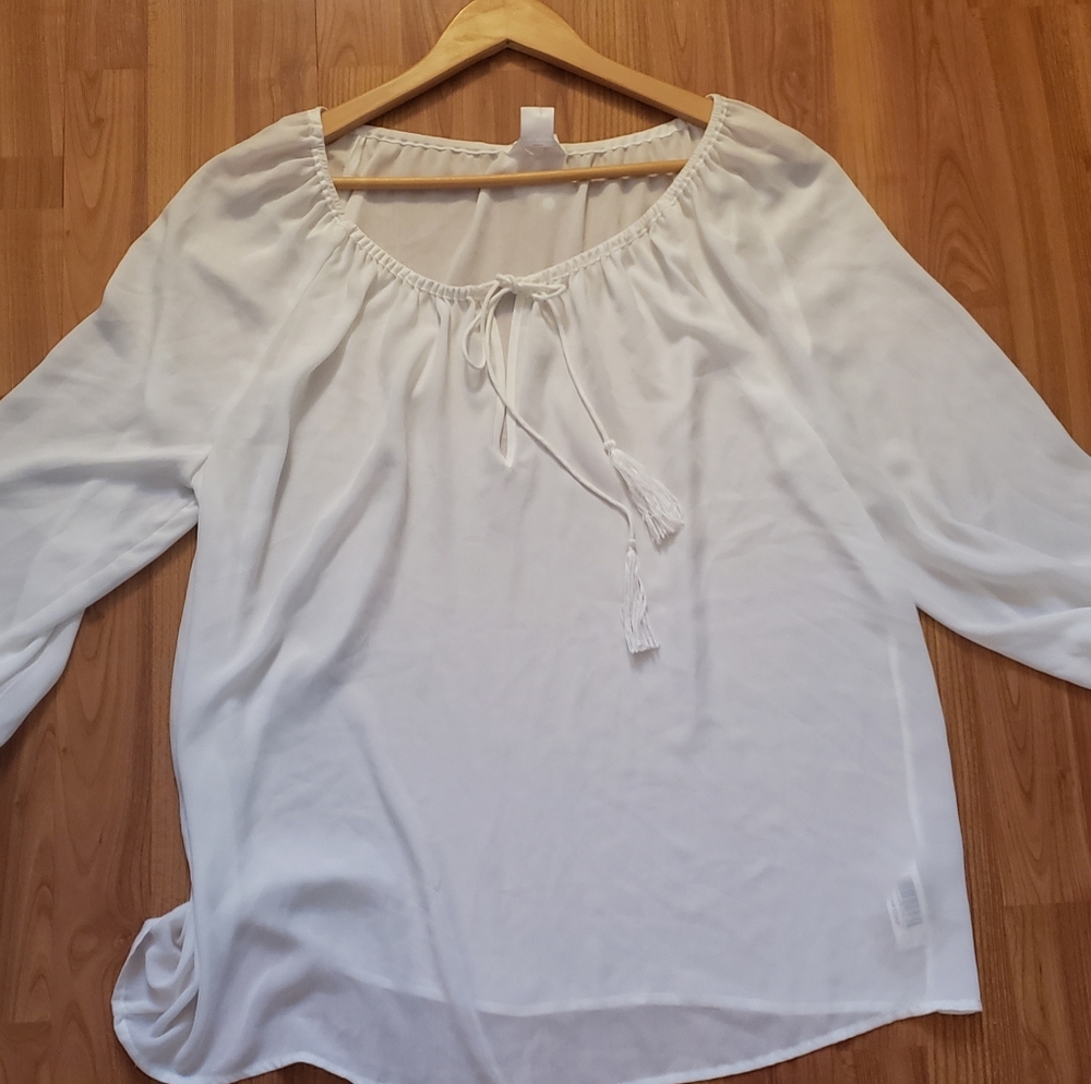 Joe flowy peasant top